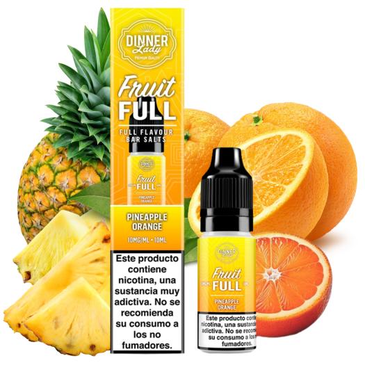 Pineapple Orange Dinner Lady Salts Fruit Full 10ml