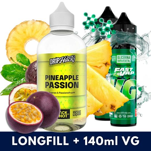 Pineapple Passion 50ml/250 Aroma (Longfill) Drip Hacks + 140ml VG Fast