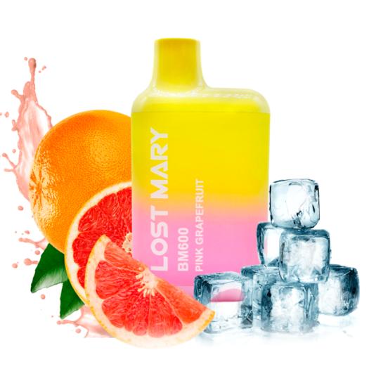 PINK GRAPEFRUIT Elf Lost Mary BM600 20mg Sal - Descartável