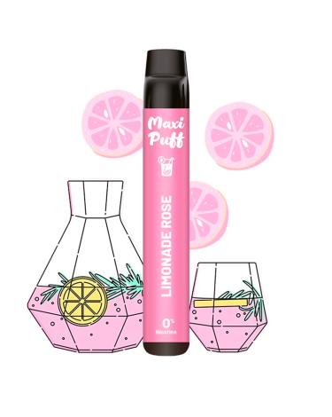 PINK LEMONADE 2500 Puff - Maxi Puff - SEM NICOTINA