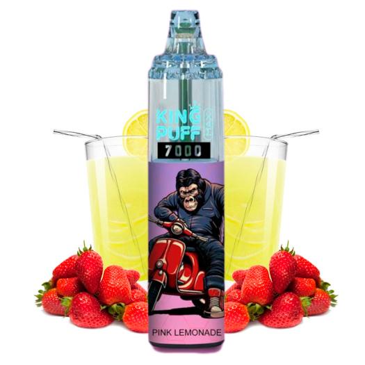PINK LEMONADE 7000 puffs - KING PUFF v2 - SEM NICOTINA