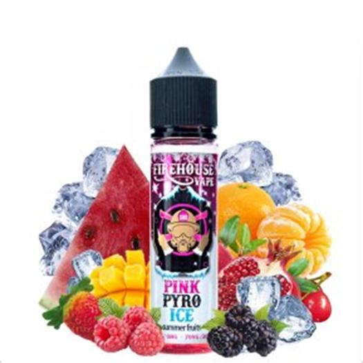 Pink Pyro Ice - FIREHOUSE VAPE - 50 ML + 10 ml Nicokit Gratis