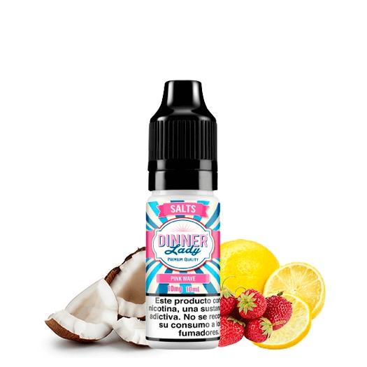 PINK WAVE - DINNER LADY SALT 10 ml - Líquido con SAIS DE NICOTINA
