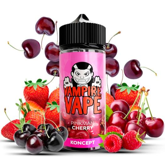 Pinkman Cherry 100ml + Nicokits - Vampire Vape