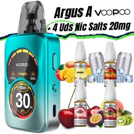 Pod ARGUS A VooPoo + 4 uds Nic Salts 10ml 20mg
