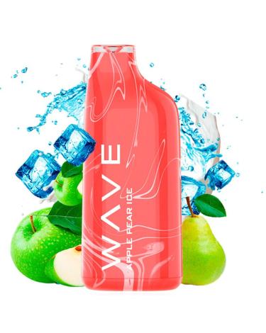 Pod Descartável Apple Pear Ice 800 puffs 20mg - Bud Vape Wave 800