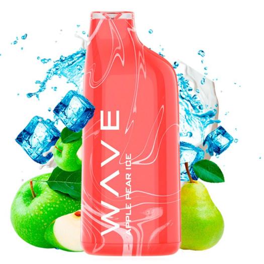 Pod Descartável Apple Pear Ice 800 puffs 20mg - Bud Vape Wave 800