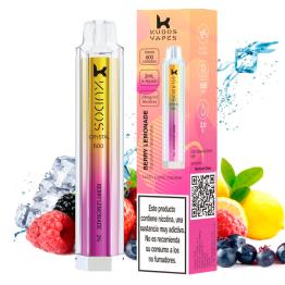 Pod Descartável Berry Lemonade 600puffs - Kudos Vapes Crystal