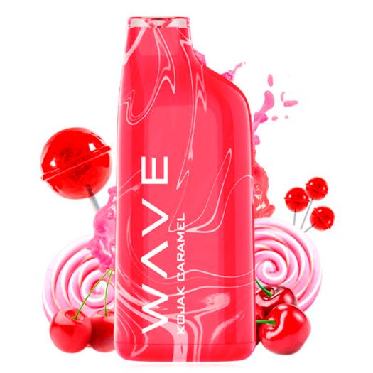 Pod Descartável Kojak Caramel 800puffs 20mg - Bud Vape Wave 800