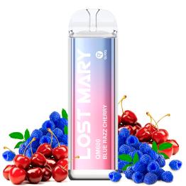 Pod Descartável Blue Razz Cherry 600puffs - Lost Mary QM600 20mg