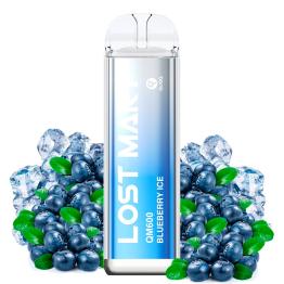 Pod Descartável Blueberry Ice 600puffs - Lost Mary QM600 20mg