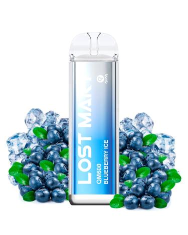 Pod Descartável Blueberry Ice 600puffs - Lost Mary QM600 20mg