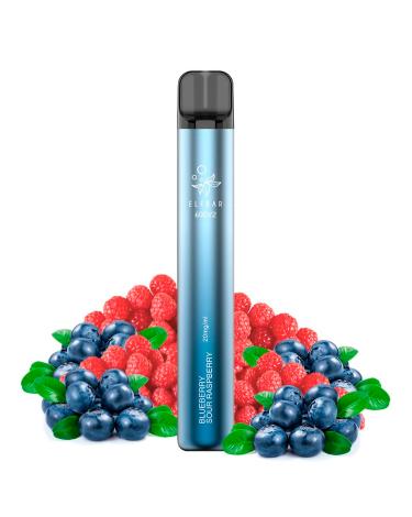 Descartável Blueberry Sour Raspberry 600puffs - Elf Bar V2