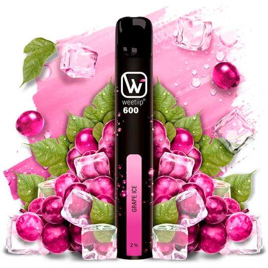 Pod Descartável Grape Ice 600puffs - Weetiip