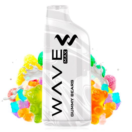 Pod Descartável Gummy Bears 8000 Puff - Bud Vape Wave Max