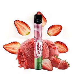 Pod Descartável Ice Cream Strawberry 600 puffs - Wpuff y Liquideo