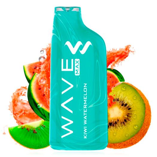 Pod Descartável Kiwi Watermelon 8000 Puff - Bud Vape Wave Max