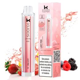 Pod Descartável Lady Pink 600puffs - Kudos Vapes Crystal