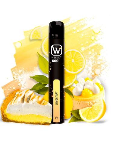 Pod Descartável Lemon Tart 600puffs - Weetiip