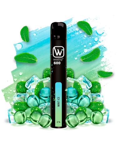 Pod Descartável Mint Ice 600puffs - Weetiip