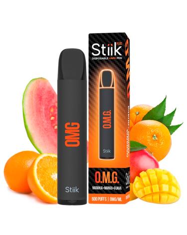 Pod Descartável O.M.G 600puffs - Stiik Plus