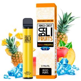 Pod Descartável Peach Pineapple Ice 20mg - Bali Fruits by Kings Crest