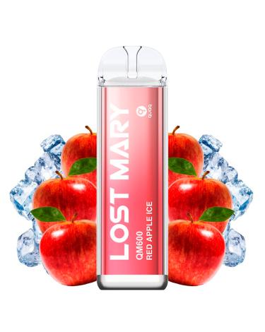 Pod Descartável Red Apple Ice 600puffs - Lost Mary QM600 20mg