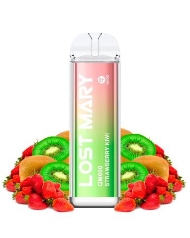 Pod Descartável Strawberry Kiwi 600puffs - Lost Mary QM600 20mg