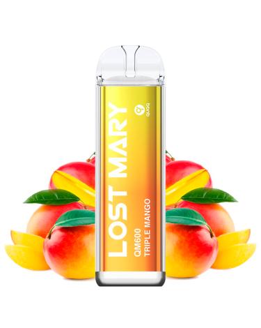 Pod Descartável Triple Mango 600puffs - Lost Mary QM600 20mg