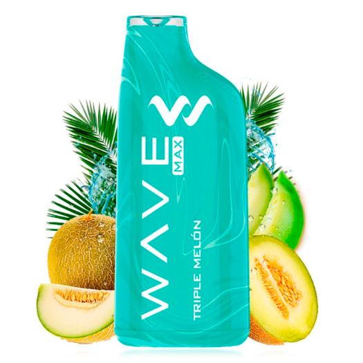 Pod Descartável Triple Melon 8000 Puff - Bud Vape Wave Max