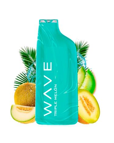 Pod Descartável Triple Melon 800puffs 20mg - Bud Vape Wave 800