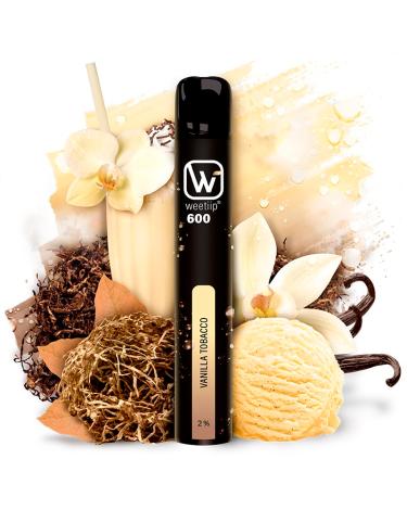 Pod Descartável Vanilla Tobacco 600puffs - Weetiip