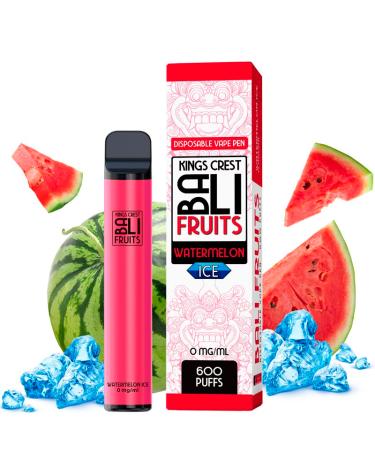 Pod Descartável Watermelon Ice 20mg - Bali Fruits by Kings Crest