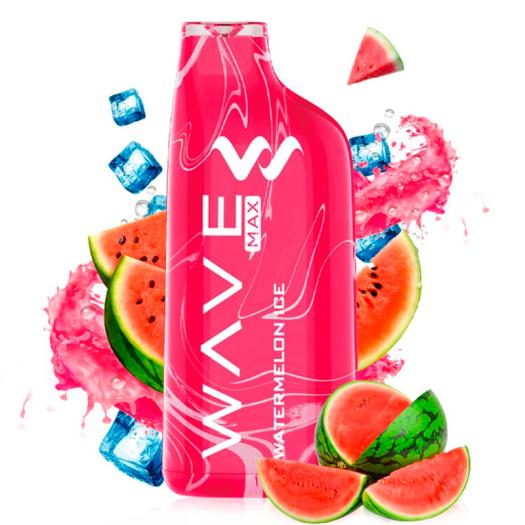 Pod descartável Watermelon Ice 8000 Puffs - Bud Vape Wave Max