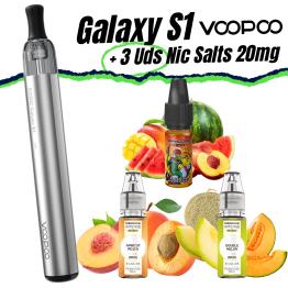 Pod Doric Galaxy S1 Voopoo + 3 uds Nic Salts 10ml 20mg