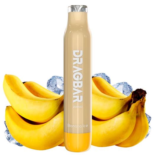 Pod Dragbar BANANA ICE 600 puffs  20mg - Zovoo by VooPoo - DESCARTÁVEL