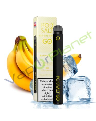 Pod Salt GO BANANA ICE Descartável Pod System 500 puff - 20mg