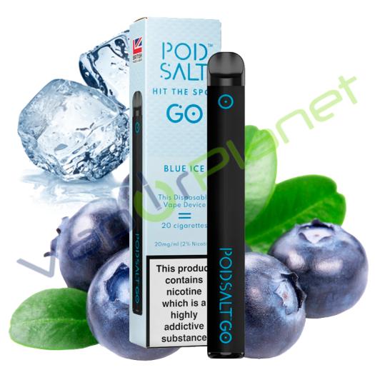 Pod Salt GO BLUE ICE Descartável Pod System 500 puff - 20mg