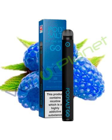 Pod Salt GO BLUE RASPBERRY Descartável Pod System 500 puff - 20mg