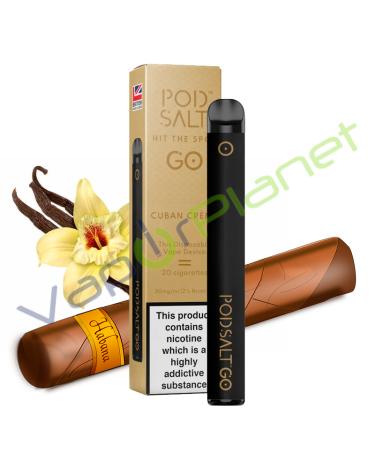 Pod Salt GO CUBAN CREAM Descartável Pod System 500 puff - 20mg