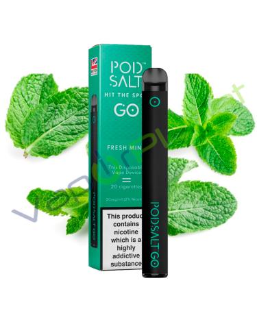 Pod Salt GO FRESH MINT Descartável Pod System 500 puff - 20mg