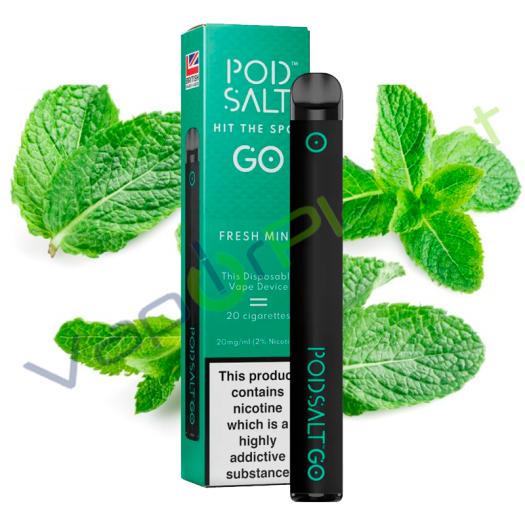 Pod Salt GO FRESH MINT Descartável Pod System 500 puff - 20mg