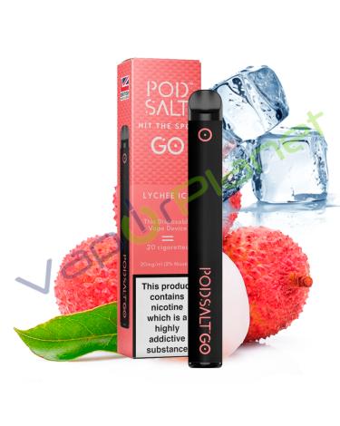 Pod Salt GO LYCHEE ICE Descartável Pod System 500 puff - 20mg