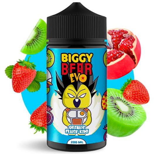 Pomegranate Strawberry Kiwi - Biggy Bear Evo 200ml