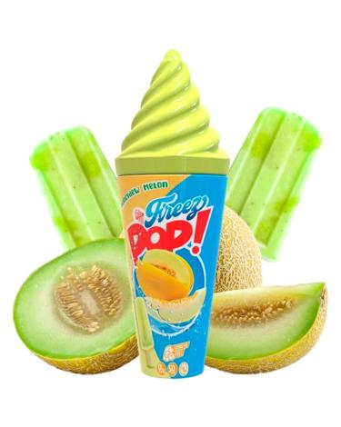 Pop Melon Honeydew 50ml - Freez Pop + Nicokit Gratis