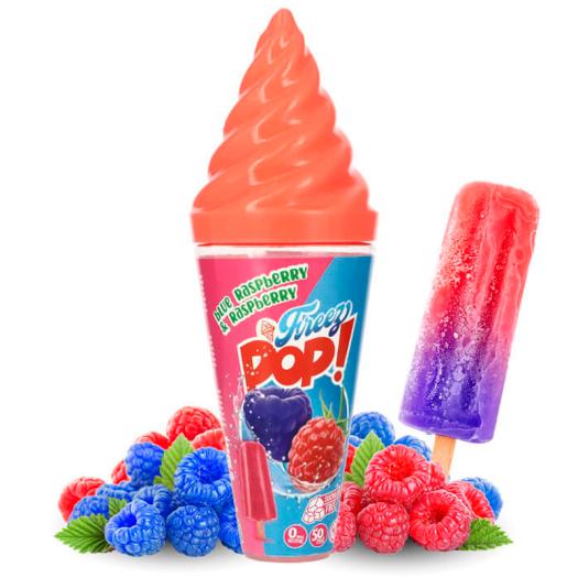Pop Raspberry Blue Rapsberry 50ml - Freez Pop + Nicokit Gratis