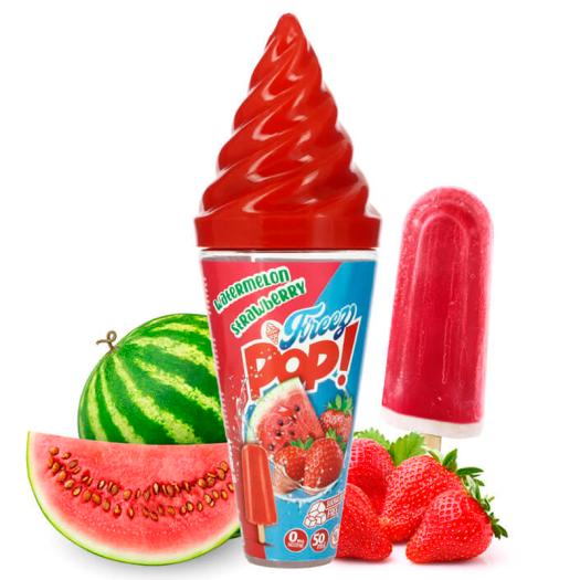Pop Watermelon Strawberry - Freez Pop E-Cone - 50ml + Nicokit