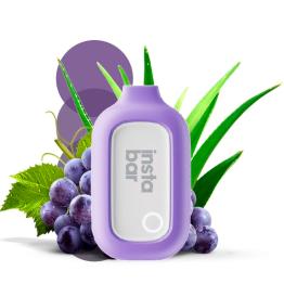 Puff Aloe Grape 5000Puff - 12ml - Insta Bar - SEM NICOTINA