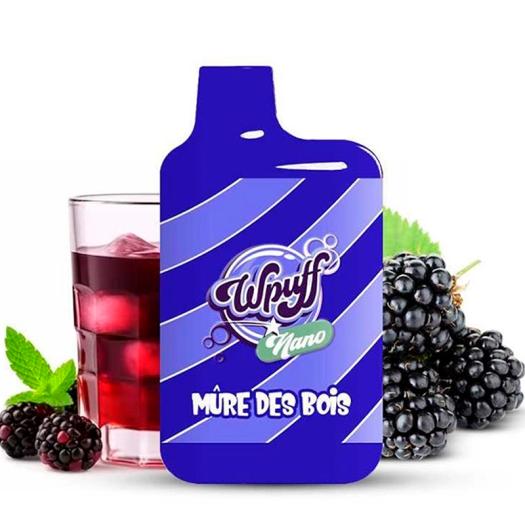 Puff Nano Blackberry 18mg - Wpuff by Liquidéo