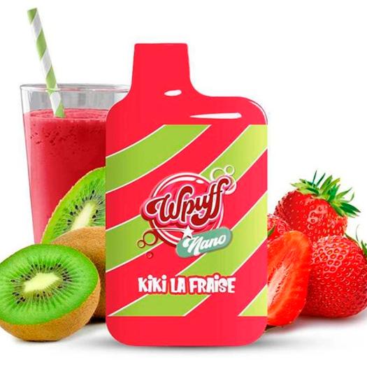 Puff Nano Kiki Strawberry 18mg - Wpuff by Liquidéo